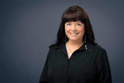 A headshot of Kari Halliday